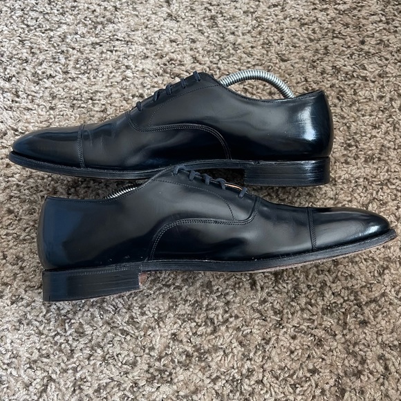 Church’s Custom Grade Black Leather Cap-Toe Oxfords Men’s Size 10.5AA - Picture 4 of 12